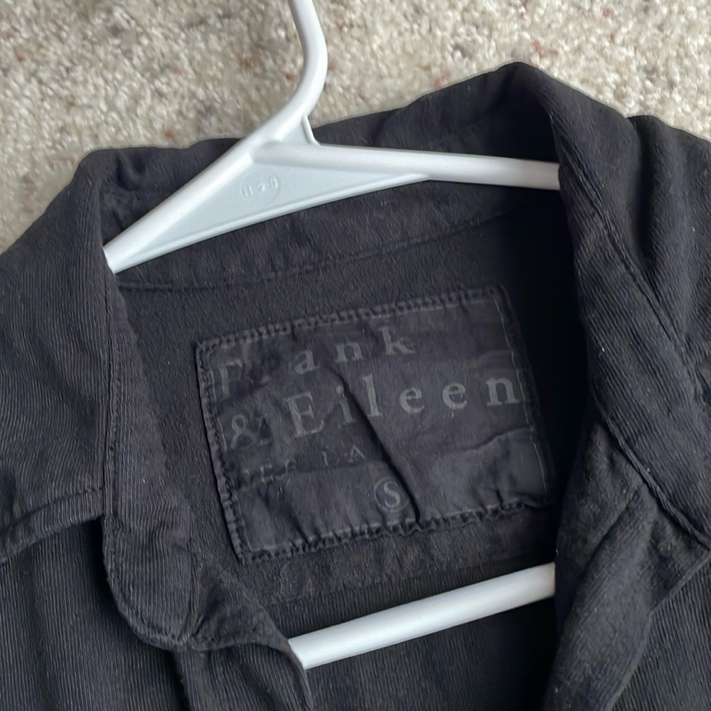FRANK & EILEEN Tee Lab Button Front Jersey Shirt - Picture 9 of 15